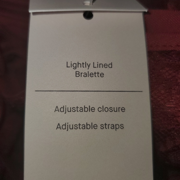 Auden Plus Size Berry Blush Lace Bralette | Sizes Varies | NWT - Picture 4 of 5